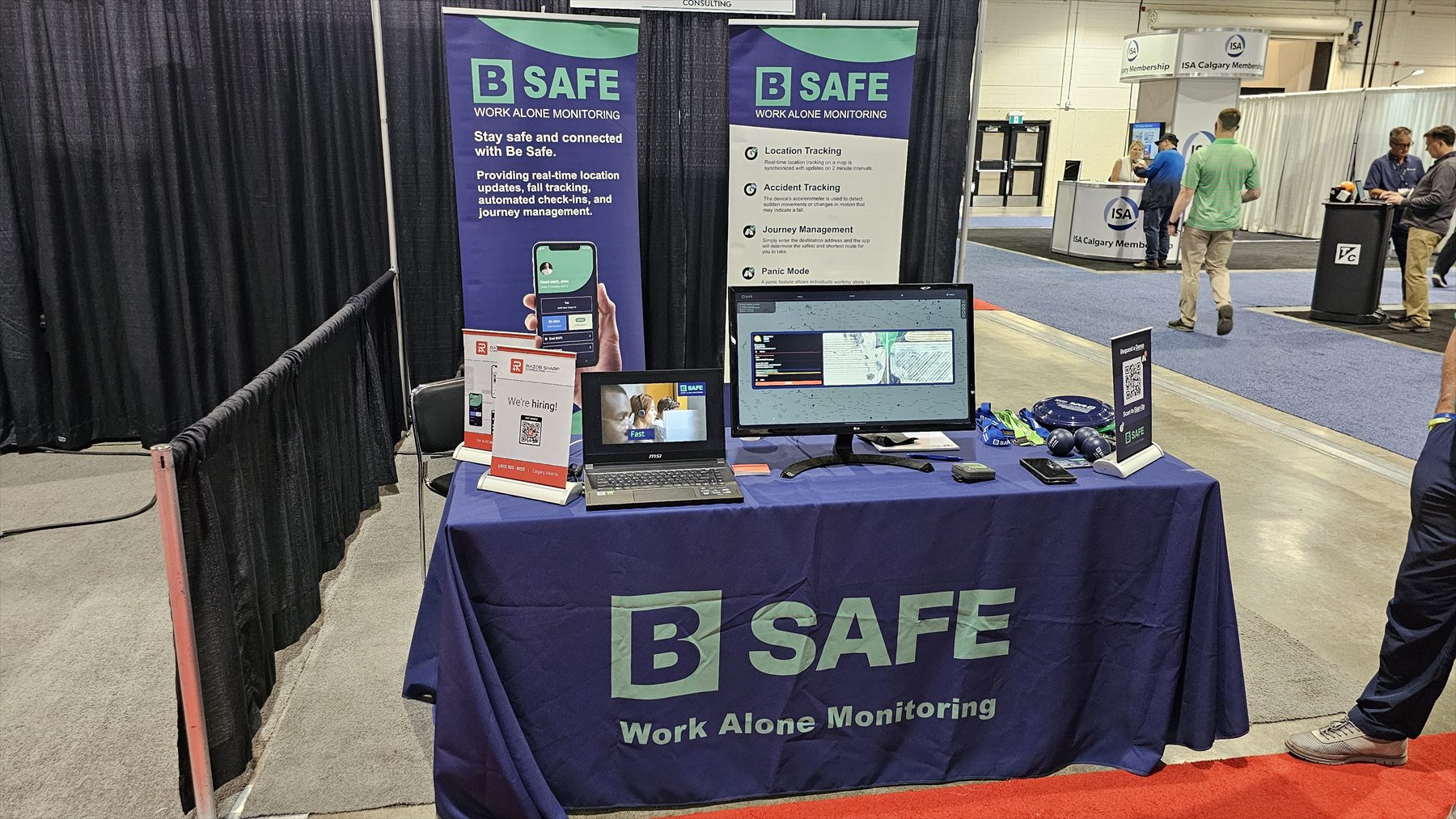Be Safe exhibit at Global Energy Show Canada 2024 in Calgary